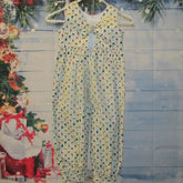 Girls Christmas Print Jumpsuit